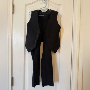 H&M boys dress pants and vest set
